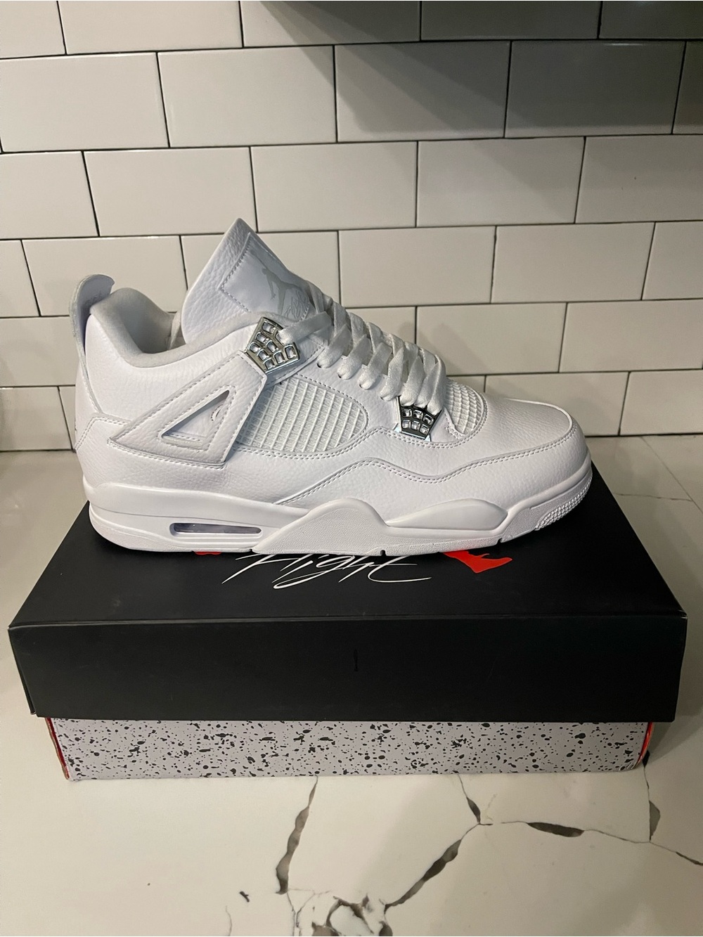 Mens Retro 4 Pure $ Size 11.5.